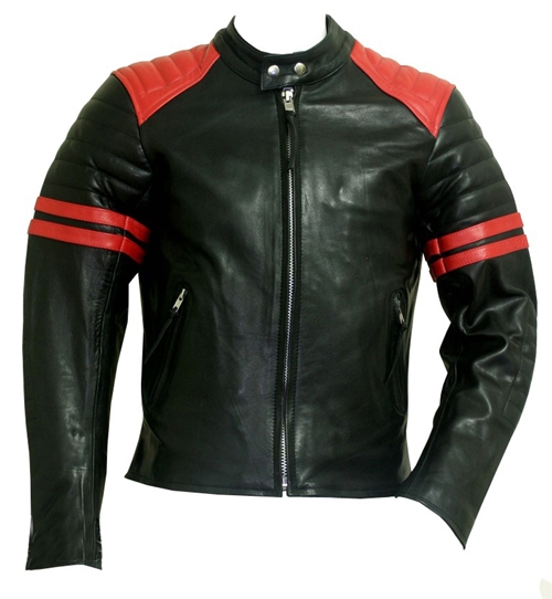 Leather Fashion Jacket Men