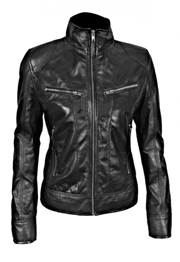 Leather Fashion Jacket Women