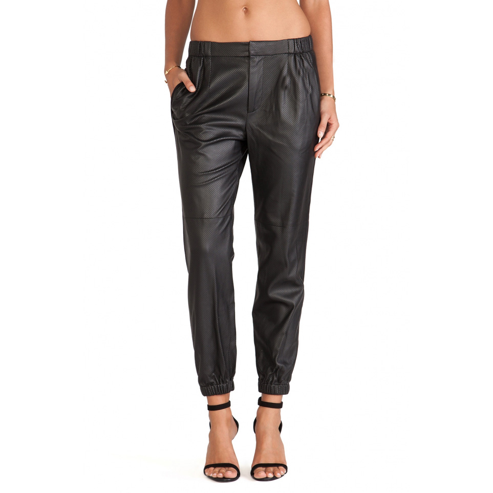 Leather Fashion Pent women 