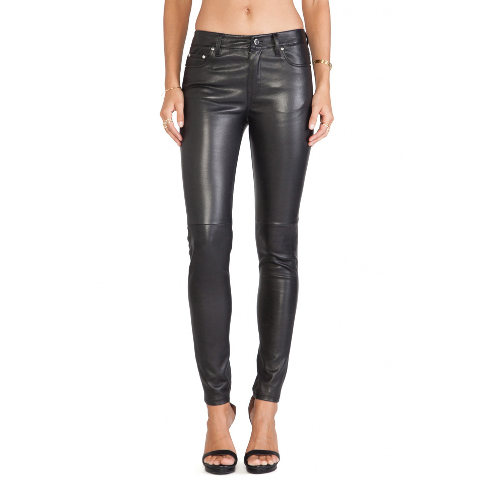 Leather Fashion Pent women 