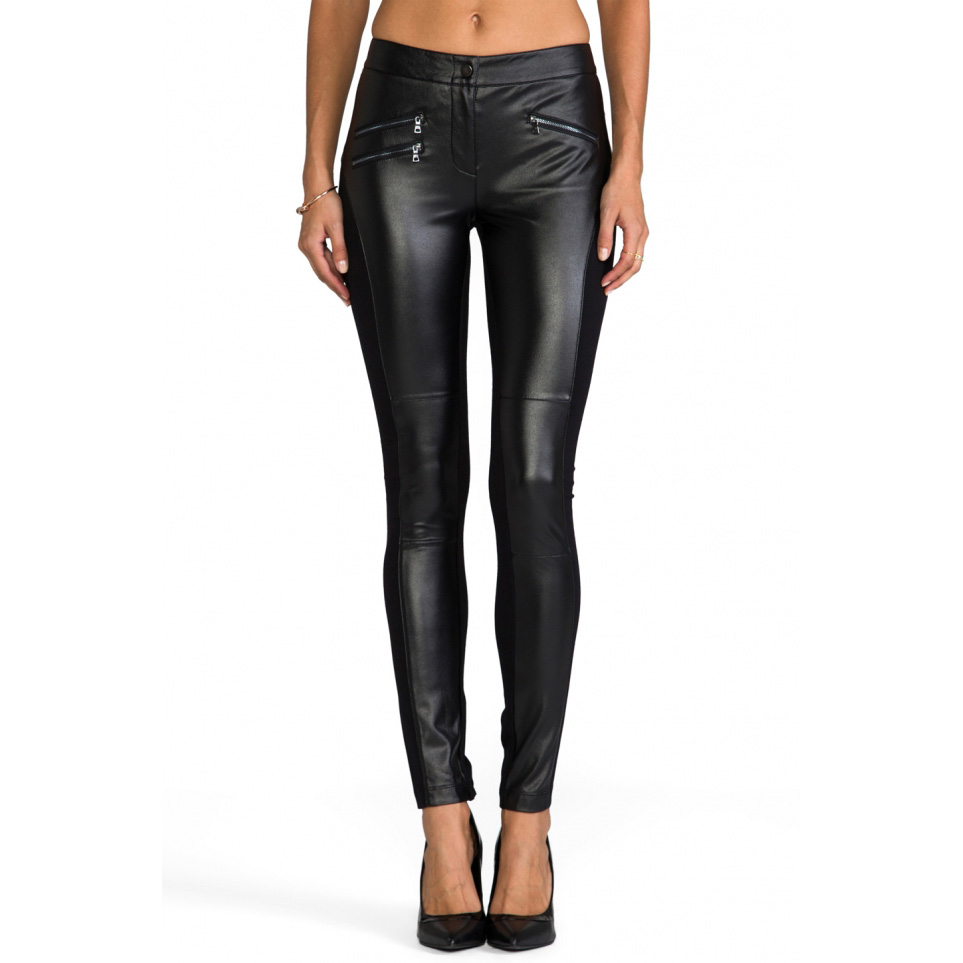 Leather Fashion Pent women 